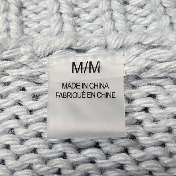 Elie Tahari Women’s Cardigan M Light Blue Knit Button Sweater Minimal Soft Luxe - Picture 4 of 14